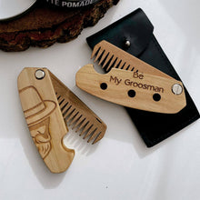 Load image into Gallery viewer, wooden care comb