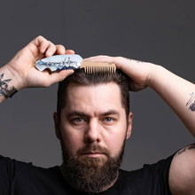 Load image into Gallery viewer, for beard wooden comb