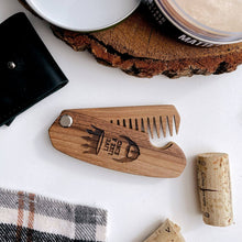 Load image into Gallery viewer, woody mustache combs