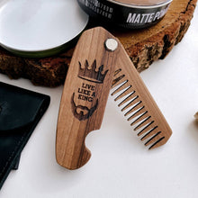 Load image into Gallery viewer, wooden brush for male