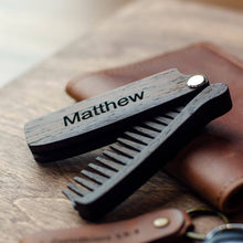Load image into Gallery viewer, combs wooden for man