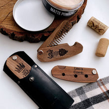 Load image into Gallery viewer, brush for men on wood