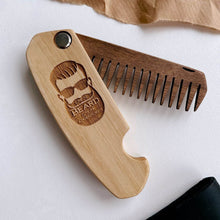 Load image into Gallery viewer, beard brush for real men