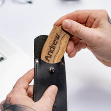 Load image into Gallery viewer, leather case for comb