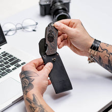 Load image into Gallery viewer, bottle opener comb on wood