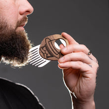Load image into Gallery viewer, round comb for men