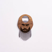 Load image into Gallery viewer, bearded comb round