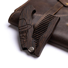 Load image into Gallery viewer, wooden gidt comb
