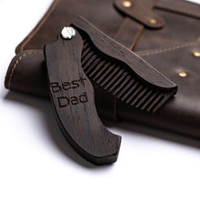 Load image into Gallery viewer, wenge beard comb