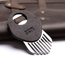 Load image into Gallery viewer, bearded round comb