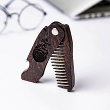 Load image into Gallery viewer, woody comb bottle opener