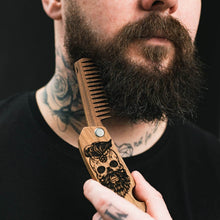 Load image into Gallery viewer, hackle wooden for grooming