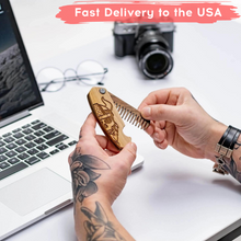 Load image into Gallery viewer, mustache comb