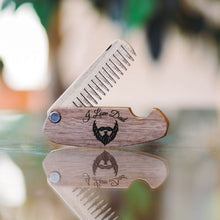 Load image into Gallery viewer, wooden boy's comb