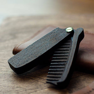 beard wooden combs