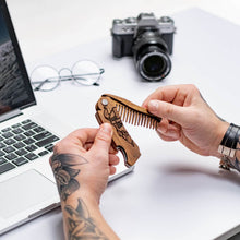 Load image into Gallery viewer, wooden  opener comb 
