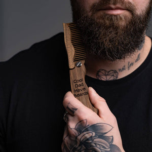 light beard comb 