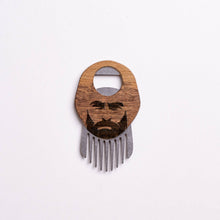 Load image into Gallery viewer, bearded comb round 
