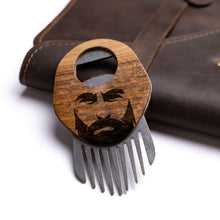 Load image into Gallery viewer, round comb for beard 
